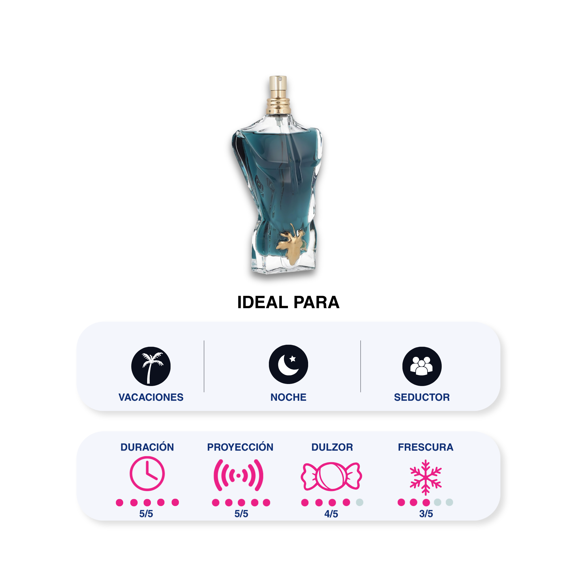 JEAN PAUL GAULTIER EAU DE PARFUM INTENSE 100 ML