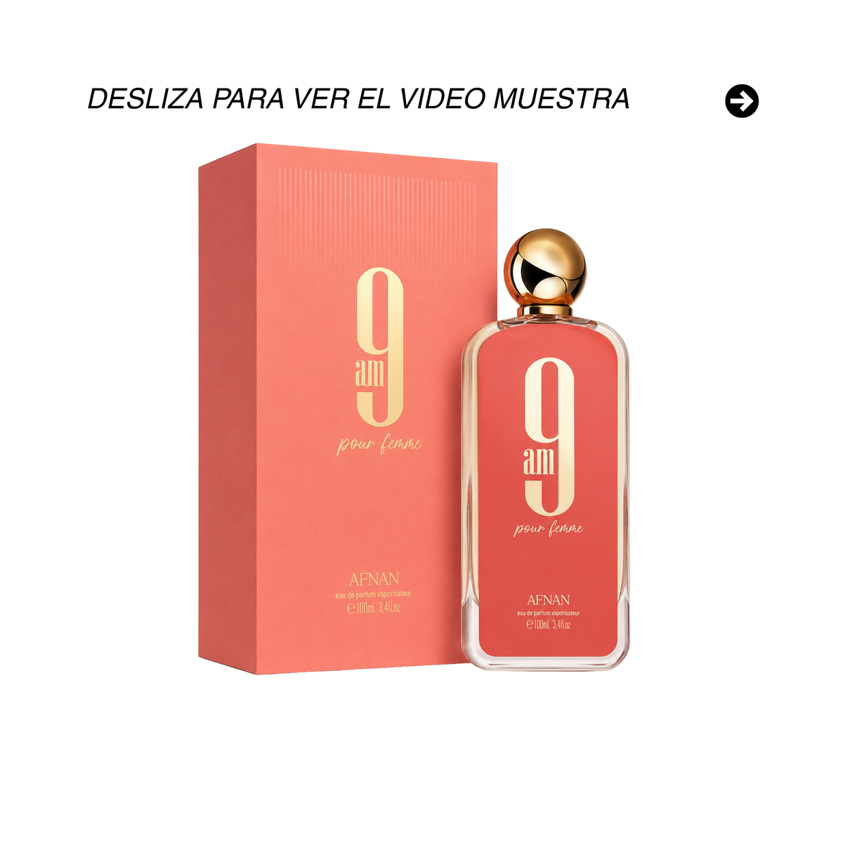 9AM POUR FEMME 100 ML