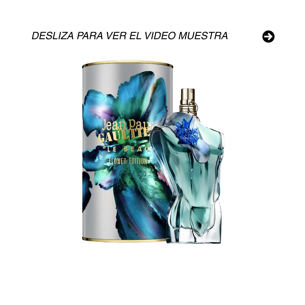 JEAN PAUL GAULTIER LE BEAU FLOWER EDITION 100 ML