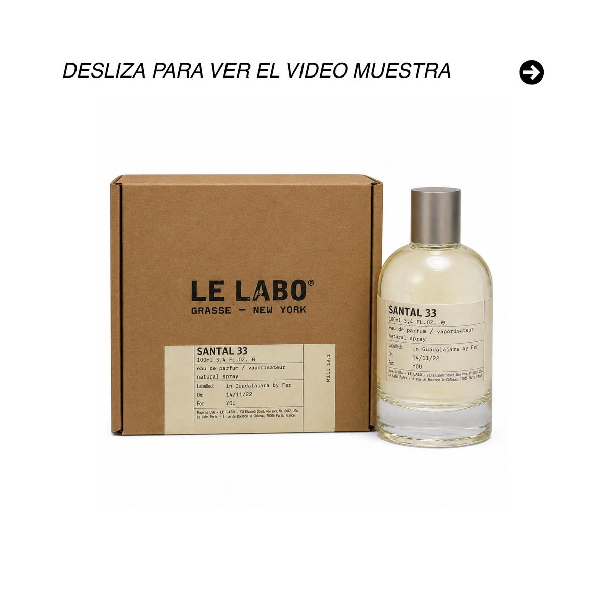 SANTAL 33 100 ML