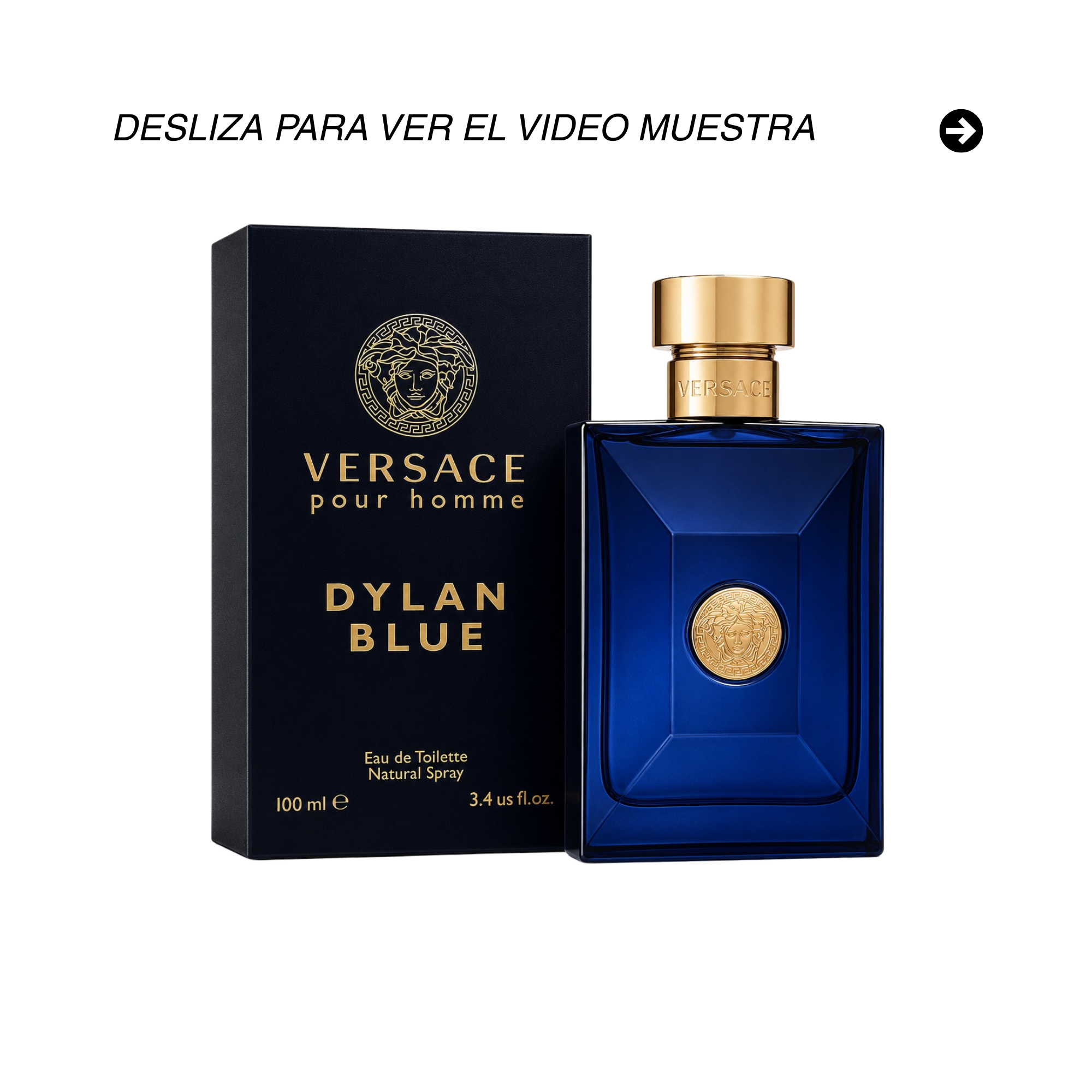 VERSACE POUR HOMME DYLAN BLUE 100 ML