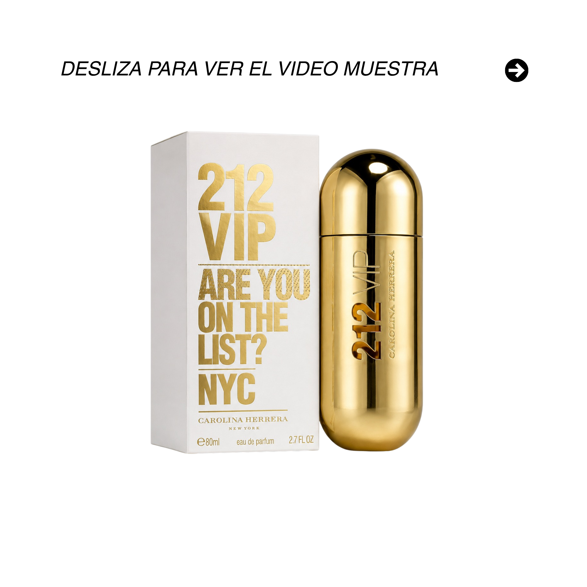 212 VIP MEN "ARE YOU ON THE LIST?" 100 ML